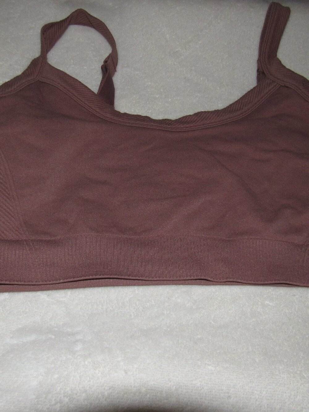 Old Navy Brownish Sports Bra Size 3X Seamless